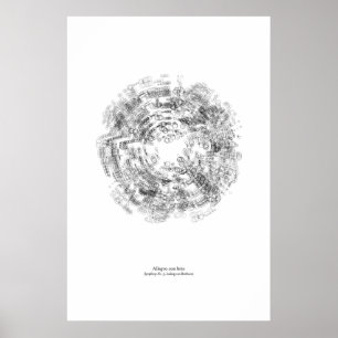 Poster En dehors du personnel : Allegro con brio (noir)