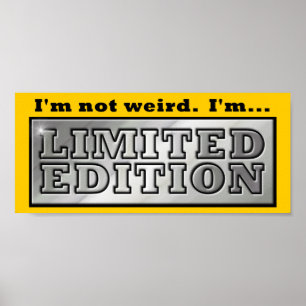 Poster en édition limitée