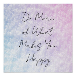 Poster En faire plus