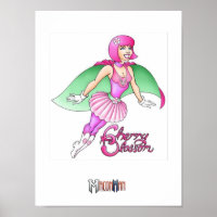 Poster en fleurs de cerisiers Macon Man