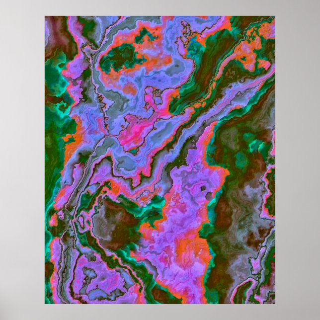 Poster en marbre aigre (Devant)