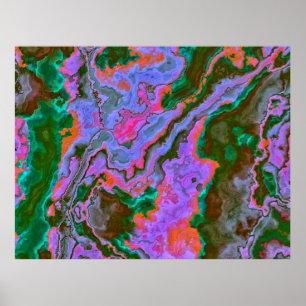 Poster en marbre aigre