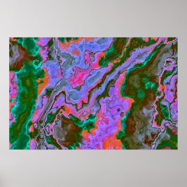 Poster en marbre aigre (Devant)