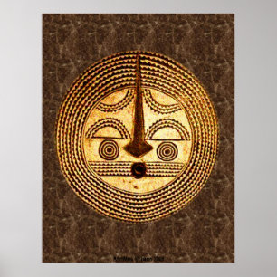 Poster en masque AfriMex Urbano Burkina Faso