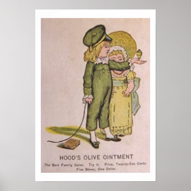 Poster en médecine vintage (Devant)