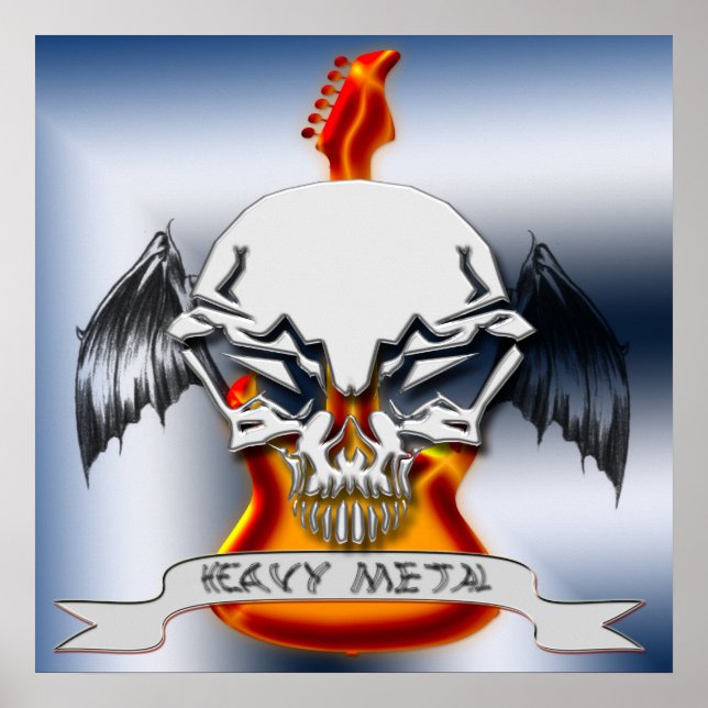 Poster en métal lourd (Devant)