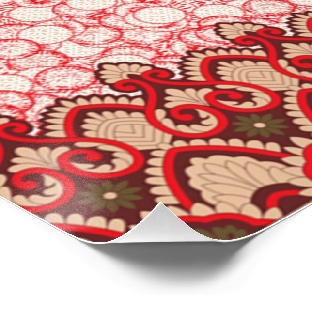 Poster en métal vintage | William Morris (Coin)