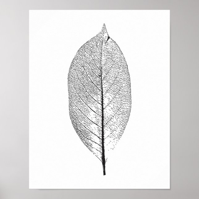 Poster en noir et blanc (Devant)