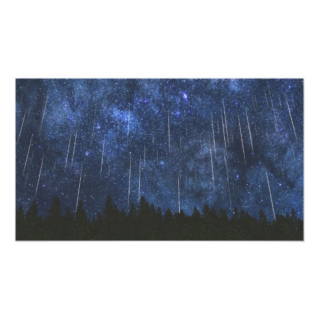 Poster en papier 36" x 24" avec image "Meteor Stor (Devant)