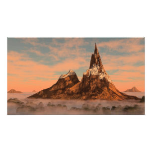 Poster en papier 36" x 24" avec l'image "Talon du 