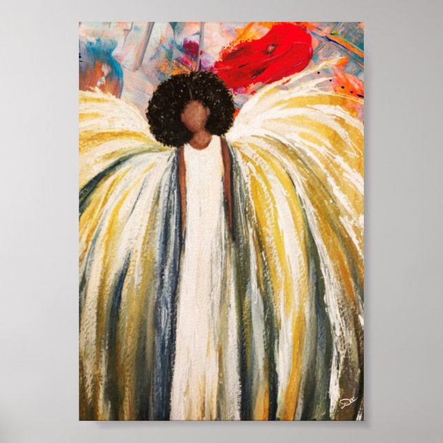 Poster en toile Guardian Angel Premium (5x7) (Devant)