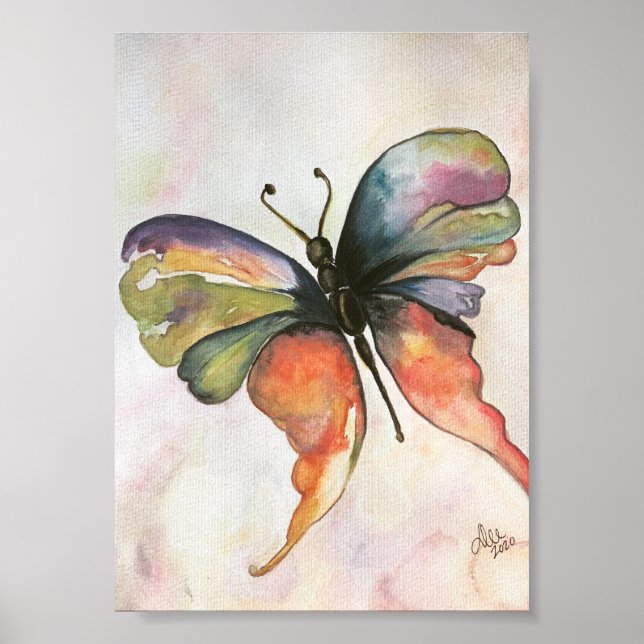 Poster en toile Premium Arc-en-ciel (5x7) (Devant)