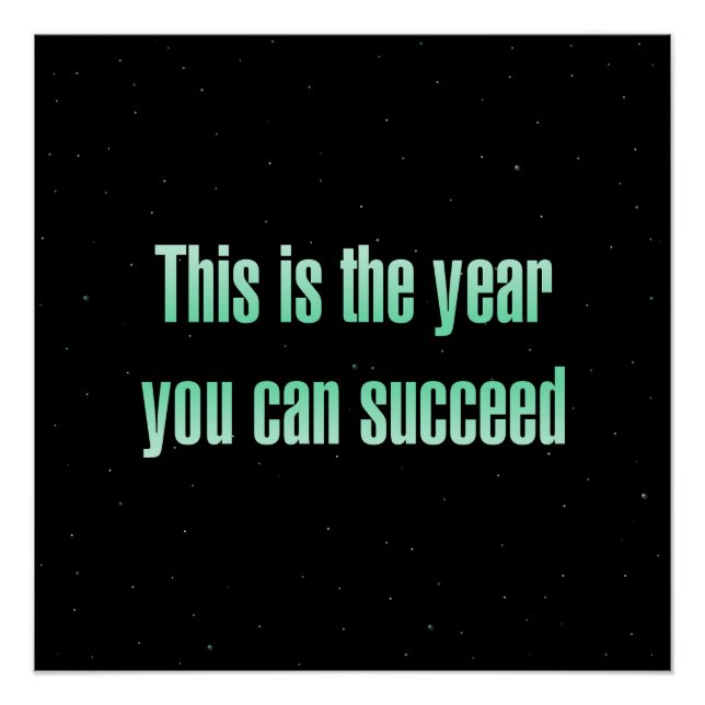 Poster Encouragement Quote # 230 (Devant)