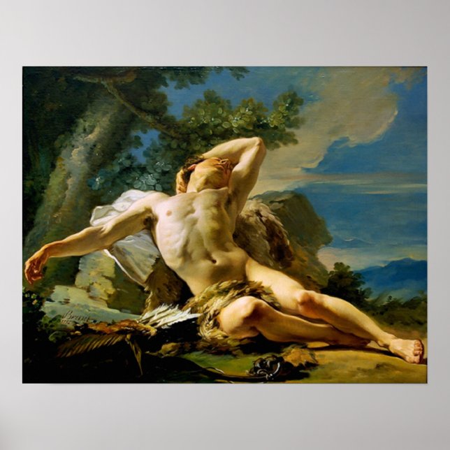 Poster Endymion dormant (Devant)