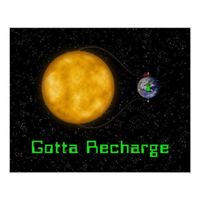 Poster Énergie solaire -  (Devant)