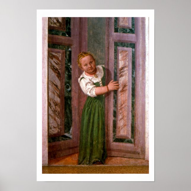 Poster Enfant à la porte, de la Sala a Crociera, c.156 (Devant)