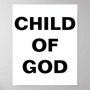 Poster "Enfant de Dieu"
