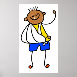 Poster Enfant victime