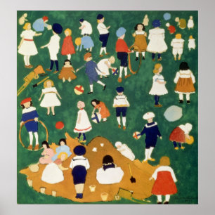 Poster Enfants, 1908