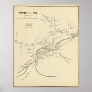 Poster Enfield PO, Grafton Co