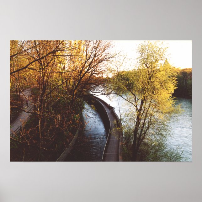 Poster Englischer Garten (Devant)