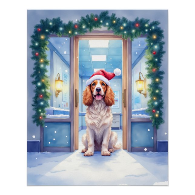 Poster English Cocker Spaniel Poste de soins infirmiers C (Devant)