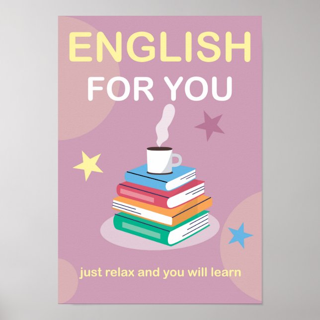 Poster English for You  (Devant)