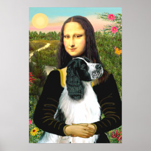 Poster English Springer 7 - Mona Lisa