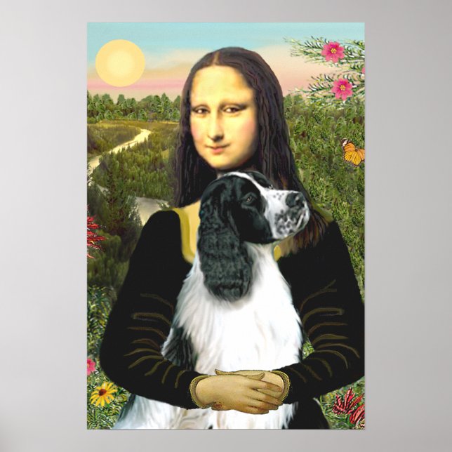 Poster English Springer 7 - Mona Lisa (Devant)