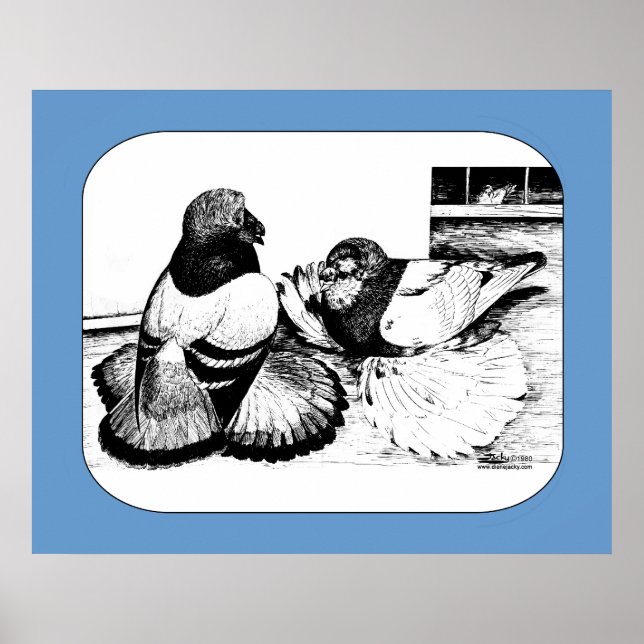 Poster English Trumpeters (Devant)