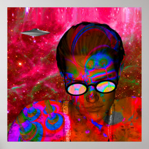Poster Enlèvement d'Aliens