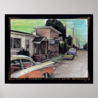 Poster Enregistrements Goldband