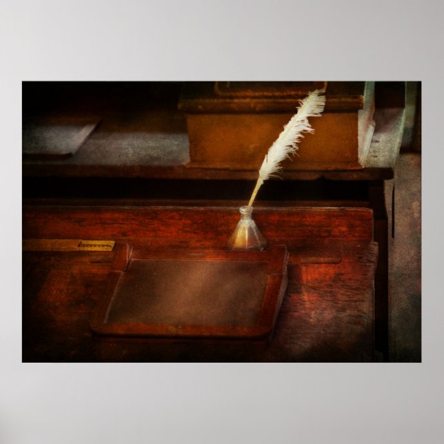 Poster Enseignant - Le pupitre (Devant)