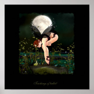 Poster Enseignement de ballet