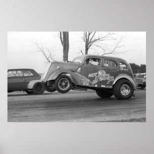 Poster Entrave vintage - installation chaude Gasser de