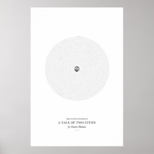 Poster Entre les mots : Un conte de deux villes