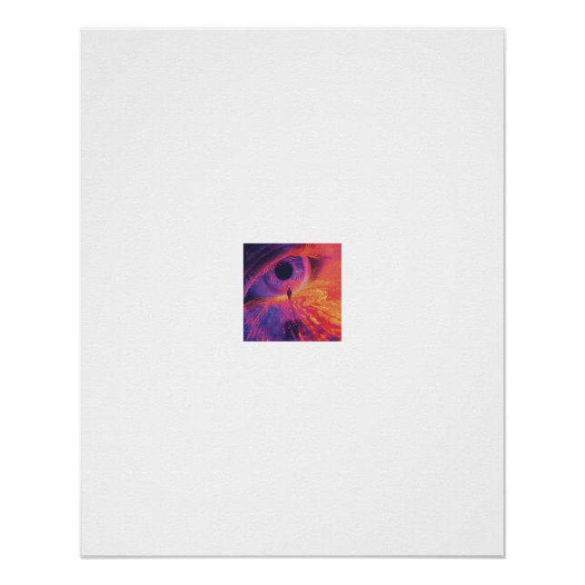 Poster Entrer dans l'œil cosmique géant (Devant)