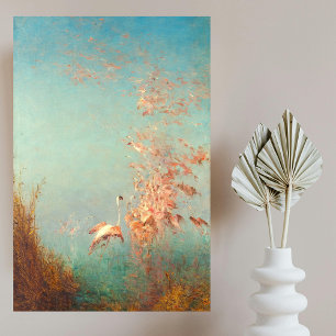 Poster Envol De Flamants Roses, Étang De Vaccarès