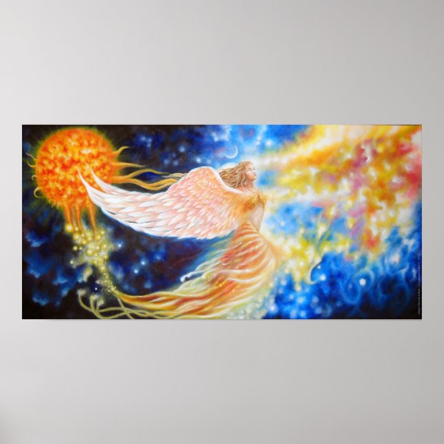 Poster Envolée Flamboyante (Devant)