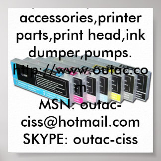 Poster Epson 4450, Epson 4880 Cartouche rechargeable, etc