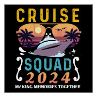 Équipe de croisière 2024 Groupe de vacances famili