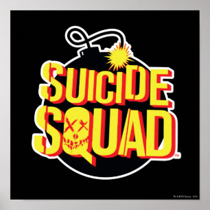 Poster Équipe de suicide   Logo de la bombe