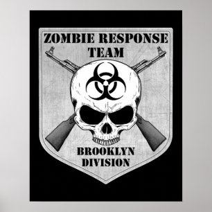 Poster Équipe d'intervention de Zombie : Division Brookly
