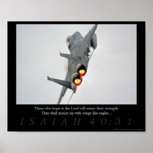 Poster Ésaïe 40:31