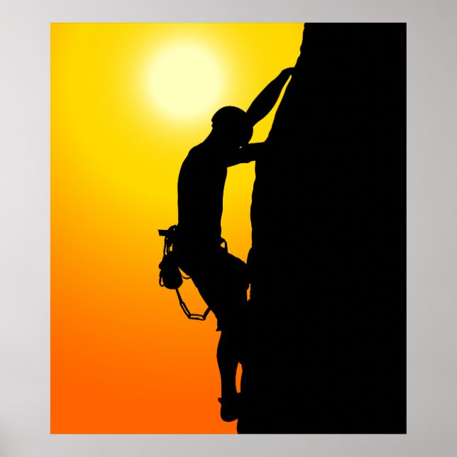 Poster Escalade (Devant)