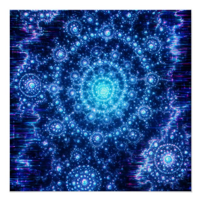 Poster Espace fractal (Devant)