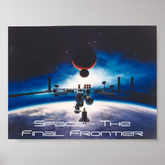 Poster Espace - La Frontière Finale