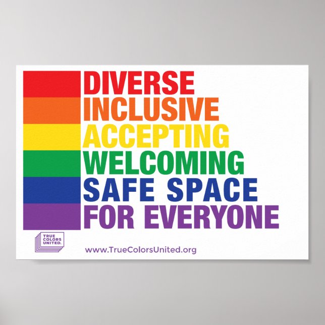 Poster Espace sécurisé (Devant)