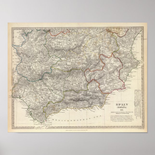 Poster Espagne Espana III (Devant)