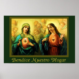 Poster espagnol Bendsuspicion del Hogar Jesus & Vi